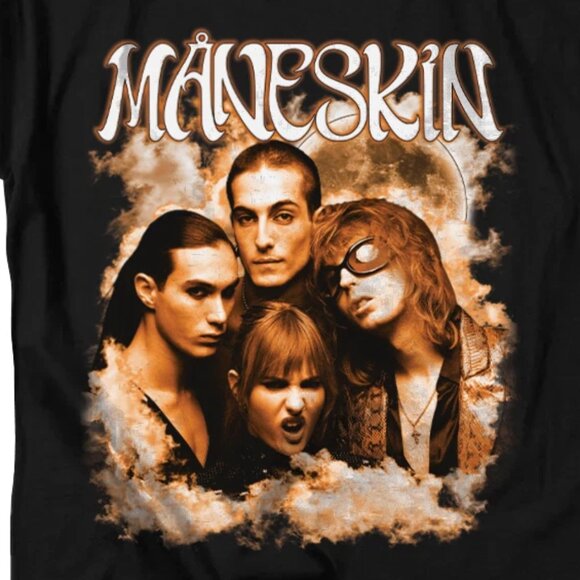 Maneskin Shirt Concert Tour Graphic Design T-Shirt 73 - Picture 2 of 5